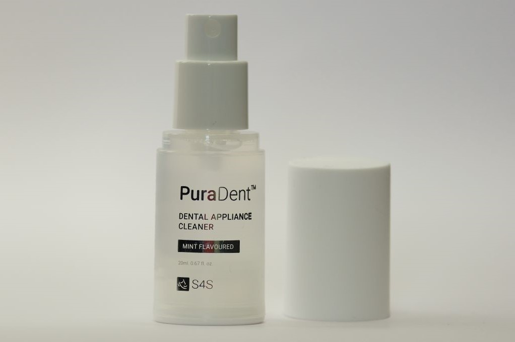 PuraDent Spray for a clean retainer